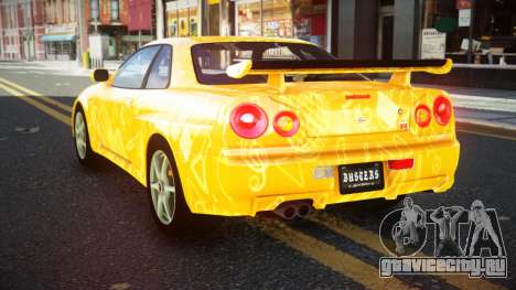 Nissan Skyline R34 JaP S1 для GTA 4