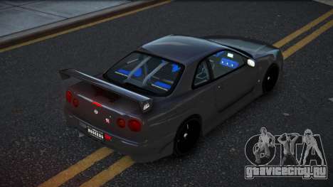 Nissan Skyline GT-R R34 NC для GTA 4