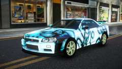 Nissan Skyline R34 JaP S3 для GTA 4