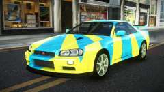 Nissan Skyline R34 JaP S4 для GTA 4