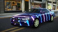 Nissan Skyline R34 JaP S2 для GTA 4