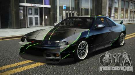 Nissan Skyline R33 DTI S8 для GTA 4