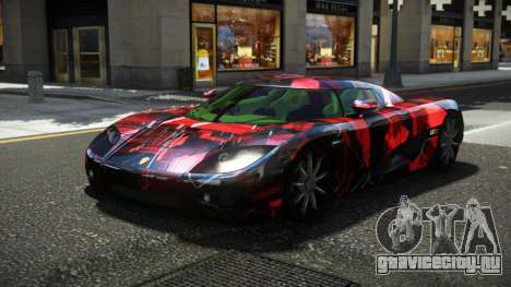 Koenigsegg CCX BQP S6 для GTA 4