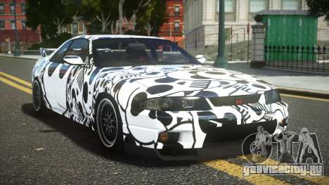 Nissan Skyline R33 DTI S11 для GTA 4