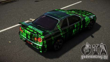 Nissan Skyline R34 ZL-R S10 для GTA 4