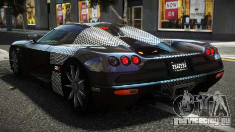 Koenigsegg CCX BQP S1 для GTA 4