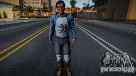 Ash Williams Con Traje Medieval Muerto o Zombie для GTA San Andreas