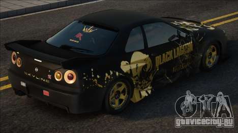 Nissan R34 GT-R Street Drag Model для GTA San Andreas