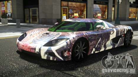 Koenigsegg CCX BQP S5 для GTA 4