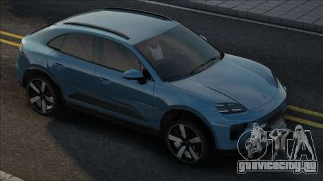 Porsche Macan Blue для GTA San Andreas