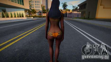 Sable from Zombie Hunter: Invasion [Police Swim] для GTA San Andreas