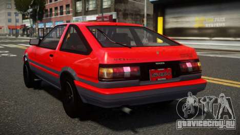 Toyota AE86 BNF для GTA 4