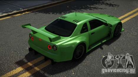 Nissan Skyline R34 JKM для GTA 4