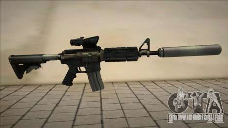 M4 Blek ver для GTA San Andreas