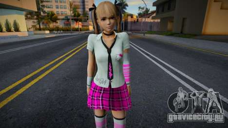 Marie Rose in School Uniform - Pink для GTA San Andreas