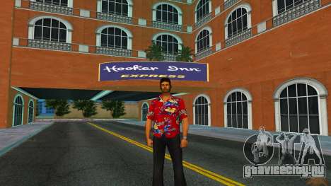 Modern palm shirts for Tommy v1 для GTA Vice City