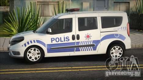 Fiat Doblo Maxi Polis для GTA San Andreas