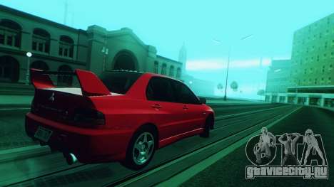 Mitsubishi Lancer Evolution IX FQ-360 2007 для GTA San Andreas