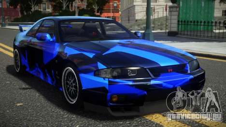 Nissan Skyline R33 DTI S13 для GTA 4