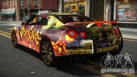 Nissan GT-R R35 JHR S8 для GTA 4