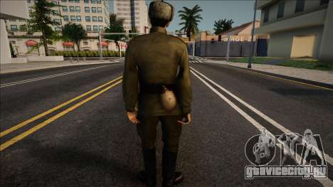 USSR Soldier v9 для GTA San Andreas