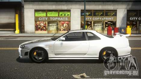 Nissan Skyline R34 ZL-R S6 для GTA 4