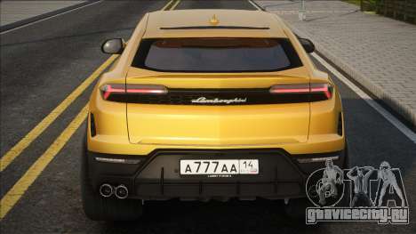 Lamborghini Urus SE PHEV (2025) для GTA San Andreas