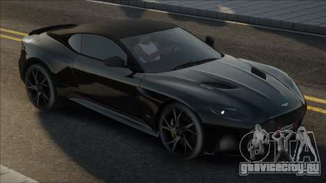 Aston Martin DBS Superleggera Blek для GTA San Andreas