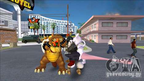 Bowser from Super Smash Bros Melee для GTA San Andreas