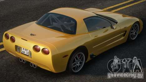 Chevrolet Corvette C5 Yellow для GTA San Andreas