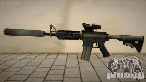 M4 Blek ver для GTA San Andreas