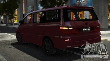 Toyota Alphard NFE для GTA 4