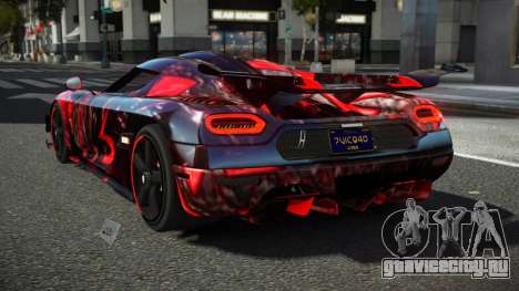 Koenigsegg Agera One RWZ S9 для GTA 4