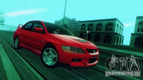 Mitsubishi Lancer Evolution IX FQ-360 2007 для GTA San Andreas