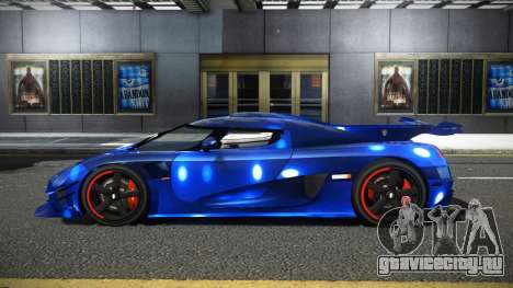 Koenigsegg Agera One RWZ S3 для GTA 4