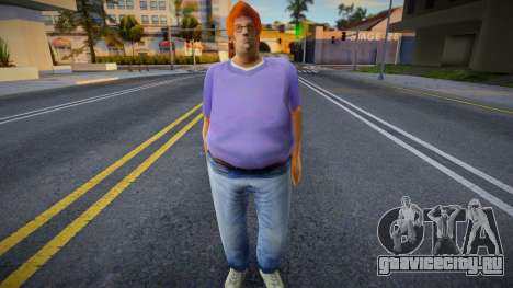 Hilary King from Vice City для GTA San Andreas