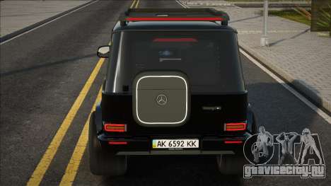 Mercedes-Benz EQG Ukr Plate для GTA San Andreas