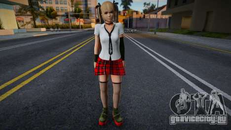 Marie Rose in School Uniform - Red для GTA San Andreas