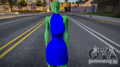 New Sexy Alien Edit For Wfyri для GTA San Andreas