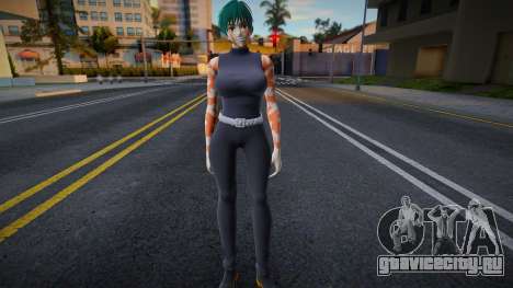 Maki Zenin Post Shibuya Jujutsu Kaisen для GTA San Andreas