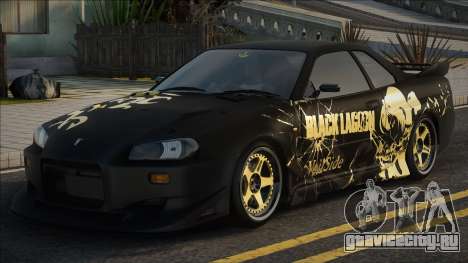 Nissan R34 GT-R Street Drag Model для GTA San Andreas