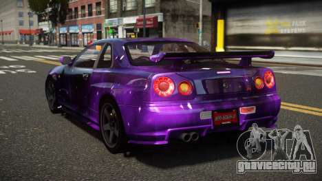 Nissan Skyline R34 ZL-R S13 для GTA 4