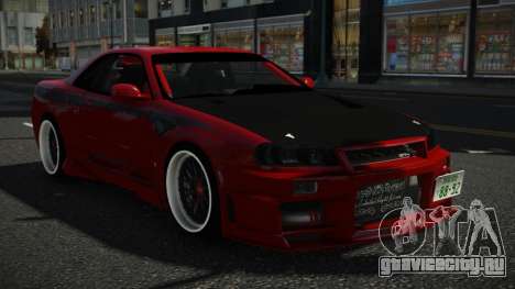 Nissan Skyline R33 AY-G для GTA 4