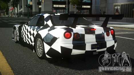 Nissan Skyline R34 XF-R S10 для GTA 4