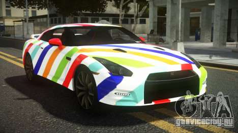 Nissan GT-R R35 JHR S3 для GTA 4