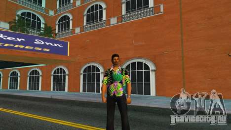 Modern palm shirts for Tommy v6 для GTA Vice City