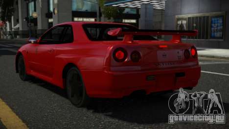 Nissan Skyline R34 JHL для GTA 4