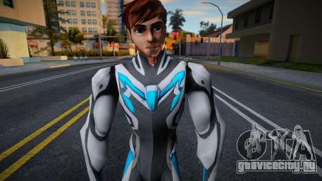 Max Steel Reboot Skin v1 для GTA San Andreas