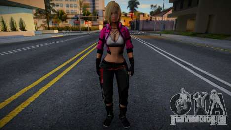 Nadia from Zombie Hunter: Invasion для GTA San Andreas