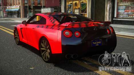 Nissan GT-R R35 JHR S7 для GTA 4